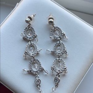 Swarovski Chandelier Earrings (never worn)